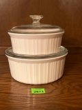 Corning Ware Casserole Dishes with Lids