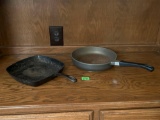 Cast Iron Pan & Nowa Guss Frying Pan