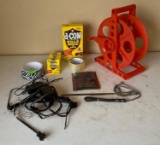 Cord Reel, Tape, Pet Bowl, Leash & D-Con Pest Control