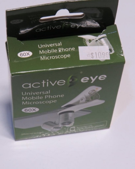 Cell phone microscope.