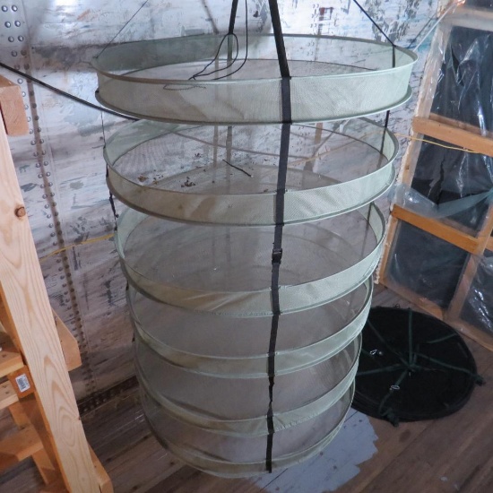 Mesh drying rack
