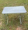 Aluminum table folding table 2ft x 3ft