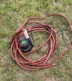 electrical pump and water hose