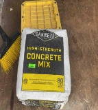 2 80 pounds sacks of concrete