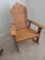 wood chair