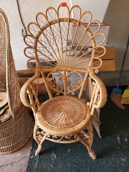 wicker chair
