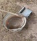 pitchfork and metal bucket