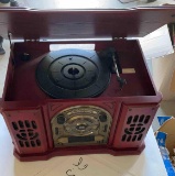 AM/FM stereo with turntable and CD player