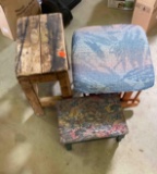 Step Stools, and Swinging Ottoman