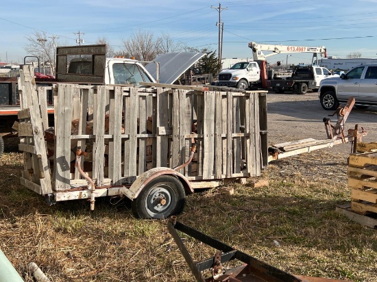 Boat Trailer with Used Bricks