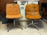 Rolling Upholstered Office Chairs