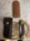2 pocket knives and cases