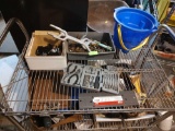 rolling rack and contents