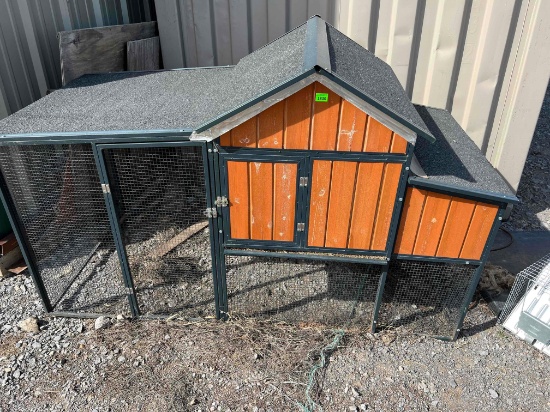 Small chicken coop.