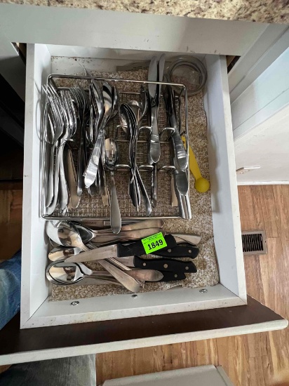 Silverware. One money takes the entire drawer of contents.