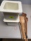 Wooden spoons 2 bowls