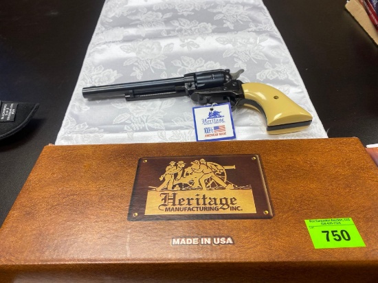Heritage Rough Rider 22 cal. revolver never been fired brand new with the locking key. FFL