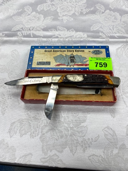 Boker Tree Brand Knives 13 colonies pocket knife