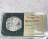 Silver American eagle 2002