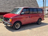 1994 Red GMC Safari Van