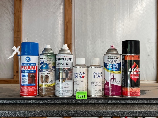 Spray Foam & Spray Paint
