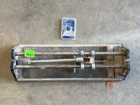 Tile Cutter & Scoring Wheel