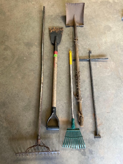Rakes & Shovel