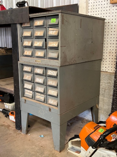 Metal Storage Cabinet with Drawers