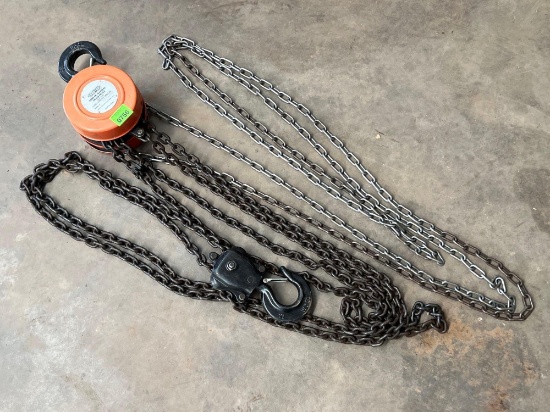 4,400 lb Manual Chain Hoist