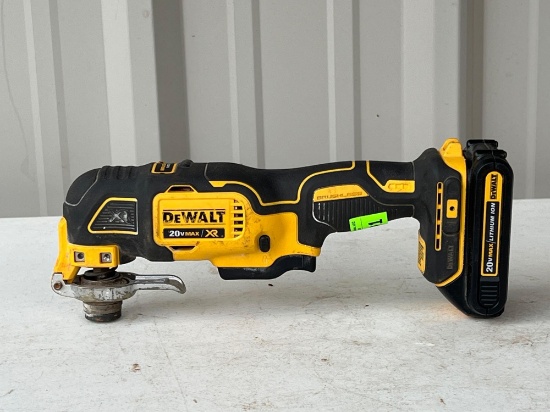 DeWalt 20 Volt Brushless Cordless Multi Tool with Battery