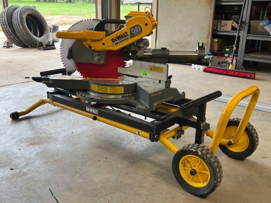 DeWalt Flexvolt 60v Brushless Cordless Miter Saw & Stand