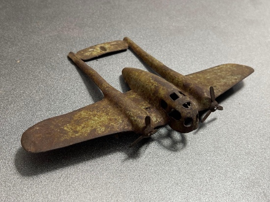 Vintage Metal Airplane