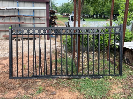 Wrought Iron Metal Fence