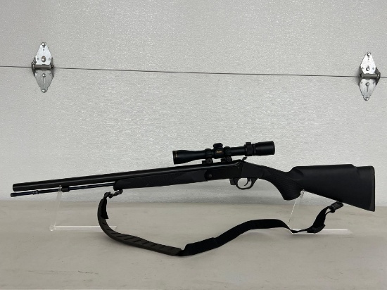 Traditions Buckstalker Center Loading .50 Cal Black Powder Rifle with Nikon ProStaff Scope