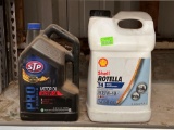 STP & Shell Rotella Motor Oil