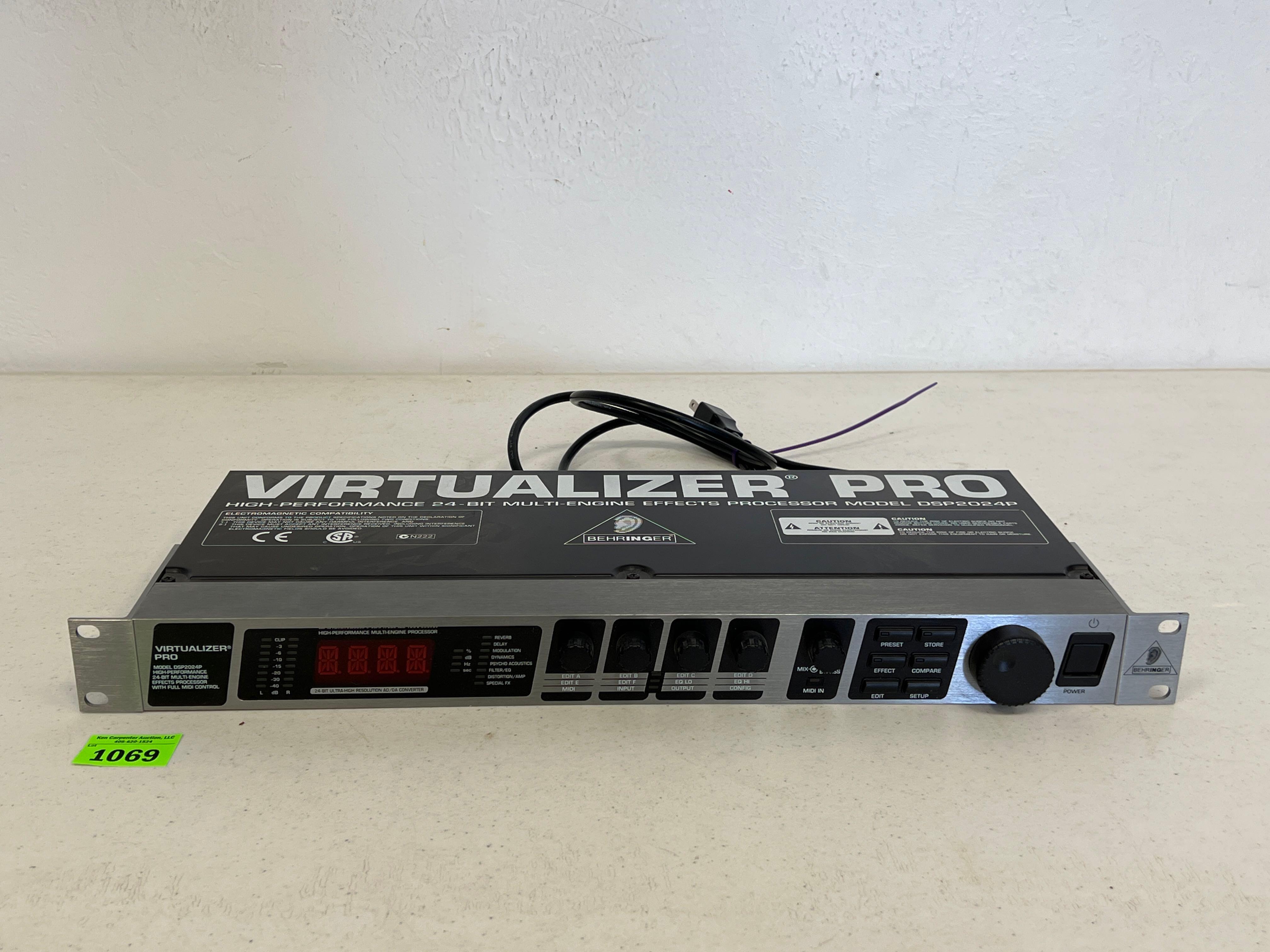 Behringer Virtualizer Pro High Performance 24-Bit | Proxibid