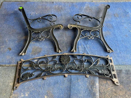 Cast Iron Bench Frame