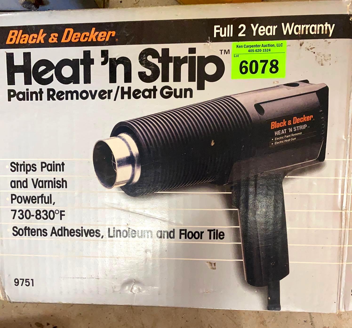 Black & Decker Heat'n Strip Paint Removal Adhesive Etc Heat