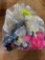 Bag of stuffed animals that take batteries...