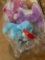Bag of stuffed animals that take batteries...