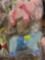 Bag of pig toys