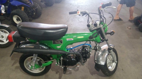 Green mini bike