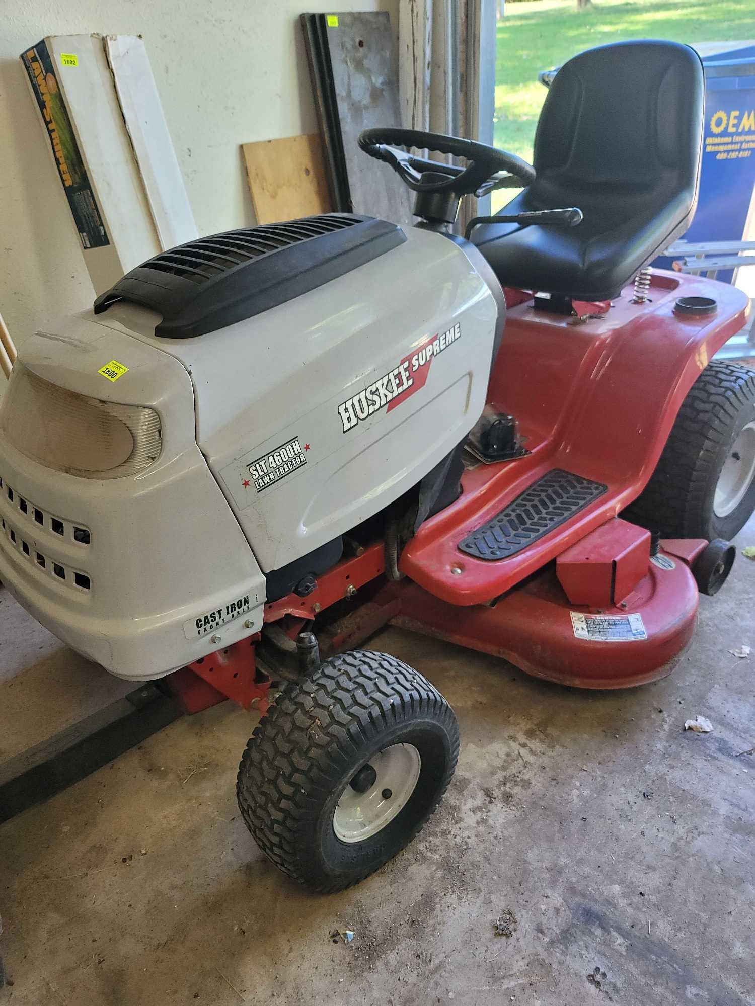 Huskee slt 4600 sale