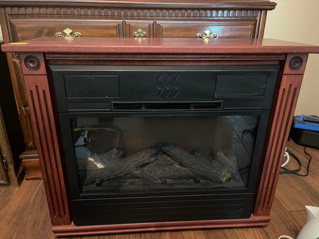 heat surge electric fireplace | Online Auctions | Proxibid
