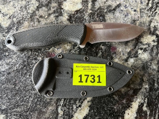 TRS knife with case