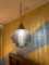 Blue hanging lamp