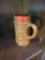 Ceramic beer mug