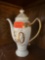 porcelain gold teapot
