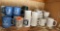 variety of coffee cups