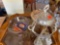 chafing dish and glass bowl